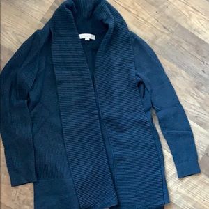Loft navy cardigan